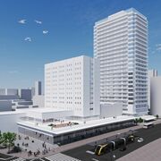 宇都宮・バンバ地区再開発　タワマンや商業施設、2033年度の完成目指す　準備組合が…