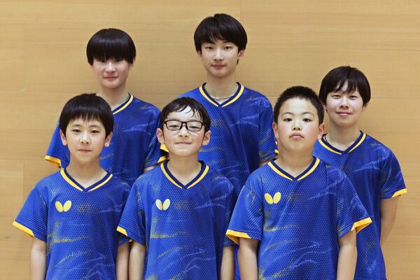 小・中学生男子優勝の鹿南８