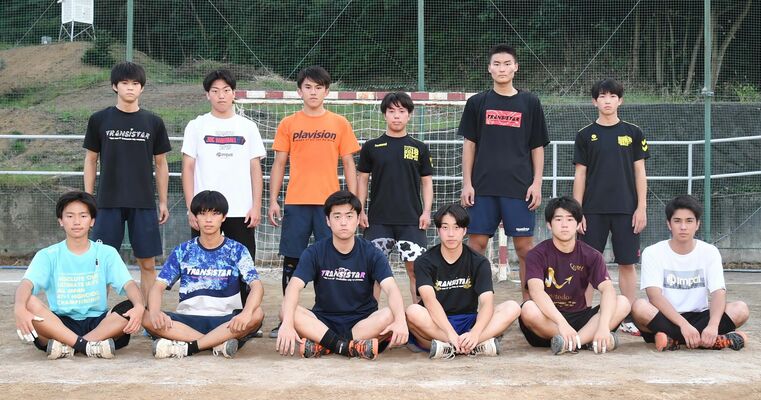 ハンドボール少年男子の本県チーム