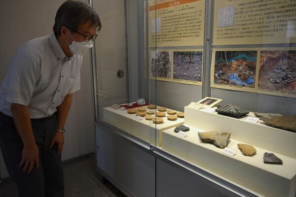 秋の企画展「栃木の遺跡＆発掘調査速報展」の様子