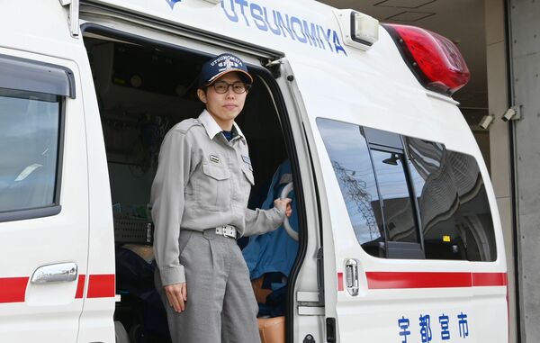 日勤救急隊で活躍する谷延さん