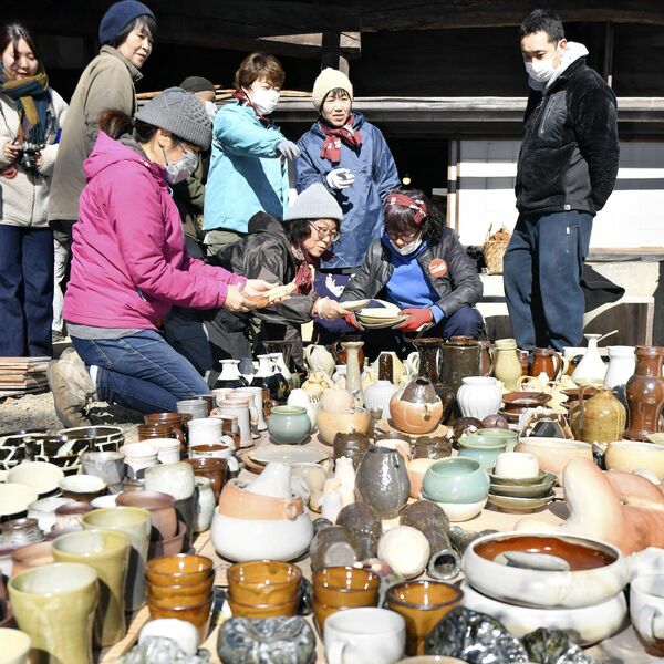 人間国宝が愛用した窯で焼いた作品、31日から益子で展示販売 2月には