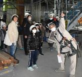 工事の裏側つぶさに　真岡で交流拠点建設の現場見学