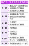 自維参、9条改正言及