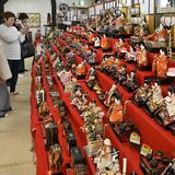 黒磯巡ってひな人形見て　15日からスタンプラリー　旅館や飲食店など30カ所で展示