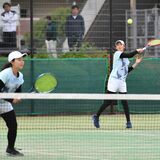 テニス・インターハイ栃木県予選　女子ダブルスは伊藤・渡辺組（宇都宮女）逆転Ｖで３冠　上級生の意地見せる