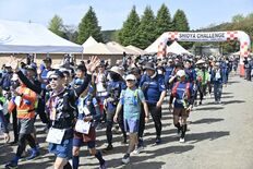 しおや100キロウォーク、過去最多720人が全国から参加　町の自然やグ…