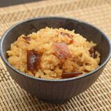 かんぴょうの食感を炊き込みご飯に　栃木の特産物をふんだんに使用　奥深い味わい