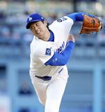 大谷 ２年ぶり勝利投手