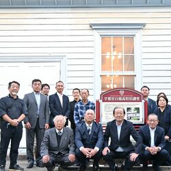 宇都宮白楊高が文化財の旧講堂、正門を一般公開へ　創立130周年記念　生徒の提案きっかけで実現