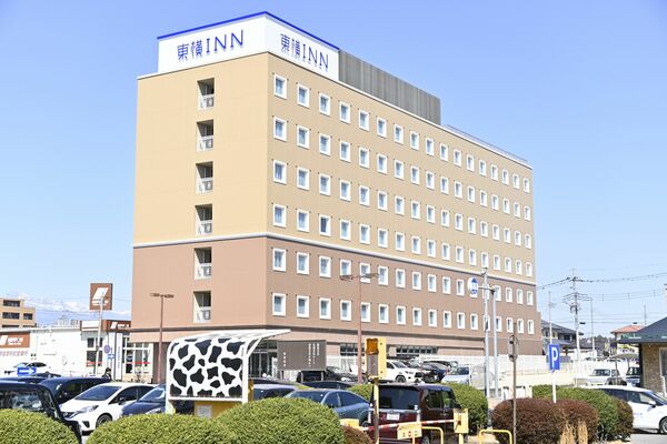 オープンした「東横ＩＮＮ那須塩原駅西口」＝17日午前、那須塩原市