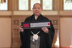 八角理事長「名誉市民」に