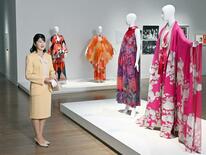 愛子さま、森英恵展に