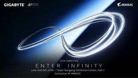 GIGABYTE、COMPUTEX 2026で「無限への扉(ENTER INFINITY)」を掲げ、AIエコシステムと没入型コンピューティング体験を先行披露