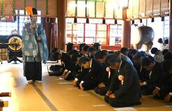 建設業の労災 撲滅へ祈願祭