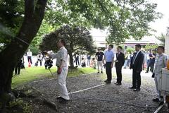 クビアカ対策、官民で学ぶ