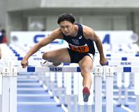 黒岩(小山西高-東洋大)が4位 男子1部110メートル障害