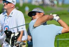 久常涼３位浮上、松山英樹は９位