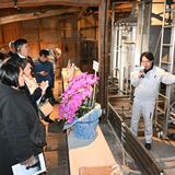 キルギス金融機関が西堀酒造（小山）を視察　信用保証制度の支援事例学ぶ