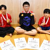 スポーツチャンバラの同門３選手が全国で躍動　大田原　出場部門を制す