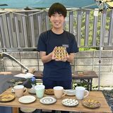 益子の陶器市で中学生が作品展示　益子中３年白石さん「夢は陶芸家」　多くの人に作品見てほしい