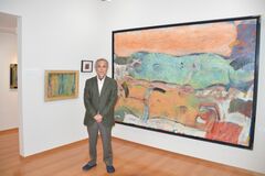 小山にアトリエ館開設　洋画家の小久保さん、半世紀の画業一堂に