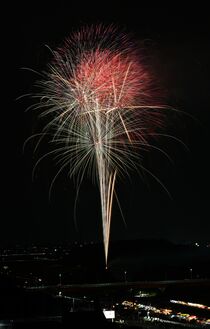 ３年ぶりに足利花火大会