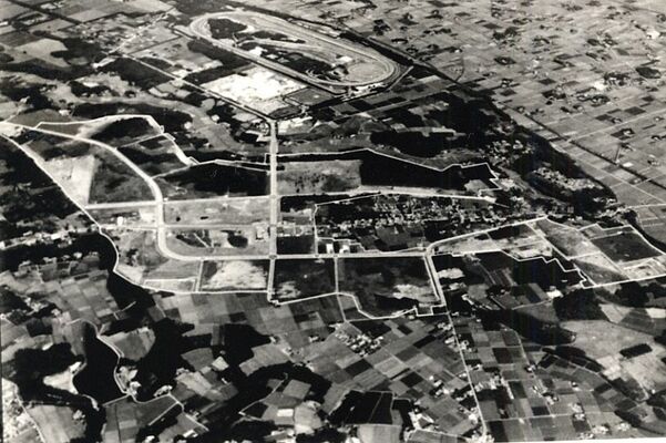 １９８７年８月ごろの芳賀工業団地