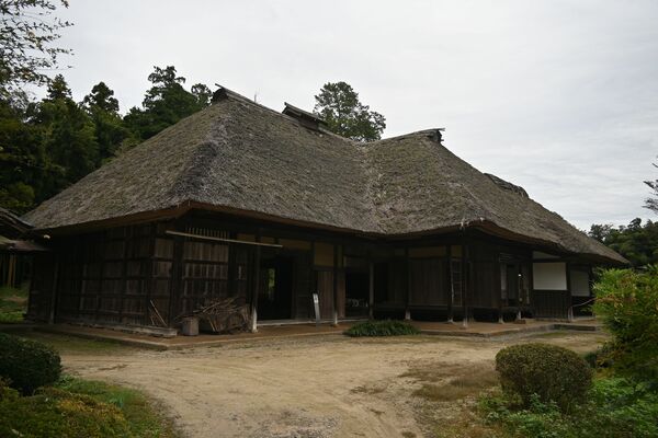 幕末の大型民家として保存状態が良い入野家住宅主屋