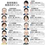 【11党首の第一声】野党、解散判断を一斉批判
