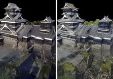 ダメージ累積 石垣崩落