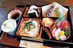 そば割烹川蟬川蟬オリジナルセット　花吹雪