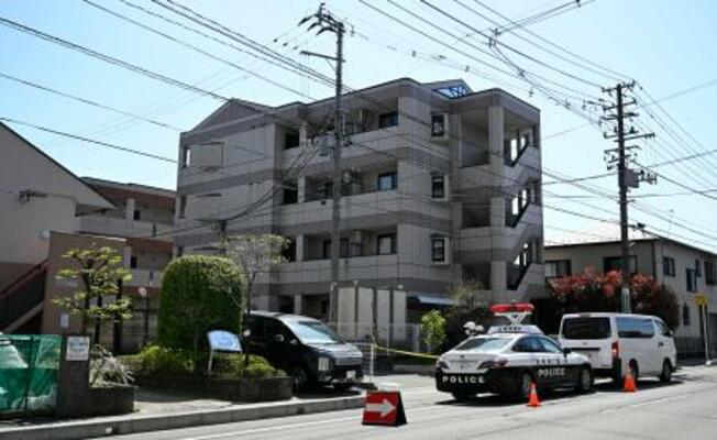 4月、クマがとどまった仙台市青葉区の住宅街