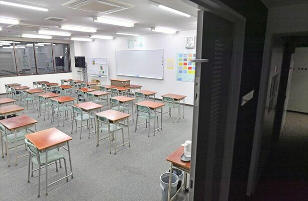 杏寿さんが通った日々輝学園の教室。恩師や親友に出会った高校は自分らしくいられる唯一の場所となった＝2023年12月下旬、宇都宮市内