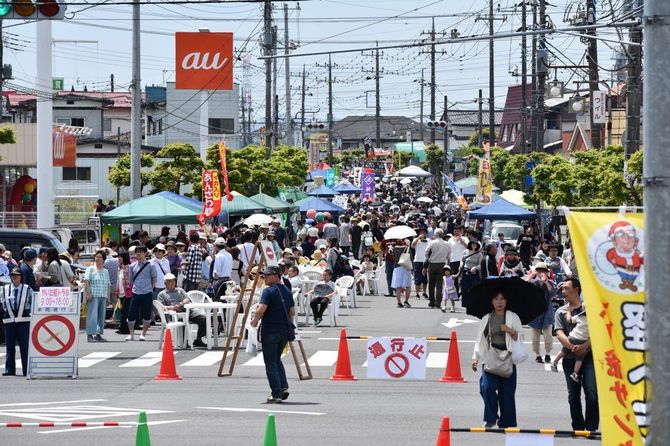 開催期間 5月12日(日) / 会場 矢板駅東口~長峰公園