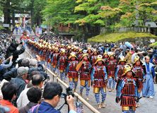 日光東照宮で秋の千人武者行列