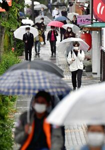 県内で梅雨入り