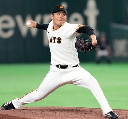 　５回無失点と粘った巨人先発の則本＝東京ドーム