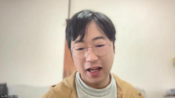 下野新聞のオンラインインタビューに応じる門間さん＝１４日午前