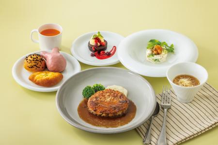 「BAKERY RESTAURANT C」豊洲セイルパーク店の子ども向けコース料理(提供写真)