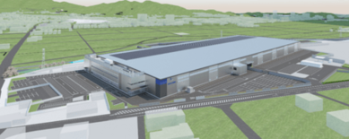 大型中継センター「(仮称)佐川急便九州中継センター」着工