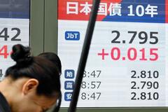 長期金利一時2・810%
