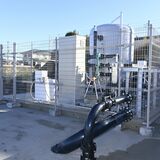 下野市、PFAS対策で除去浄化装置の運転開始　石橋第２配水場内に整備