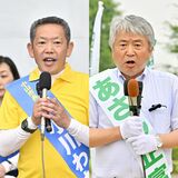 小山市長選が告示、新人小川氏と現職浅野氏の一騎打ち　激戦始まる　21日投開票