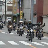 全国の「メグロ」ライダー、那須烏山に集結　式典や180台でパレードも