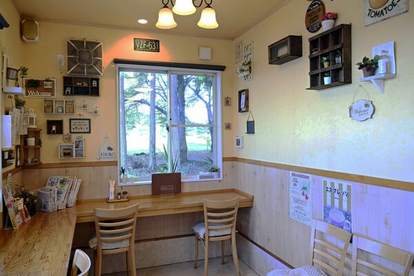 センスの良い雑貨が飾られた店内