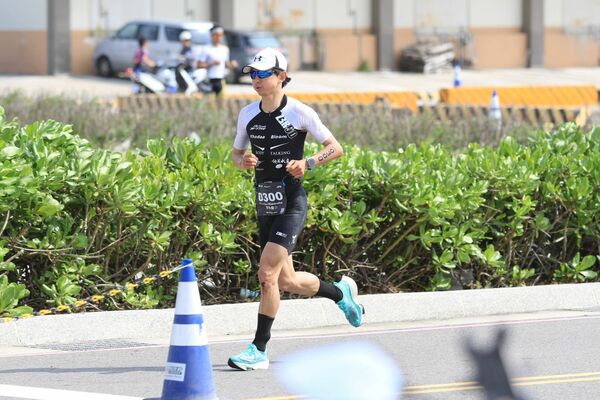 レースに臨む渡辺さん