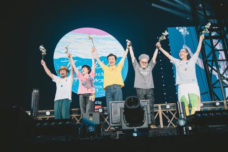 全国ツアー「THANK YOU SO MUCH」でのサザンオールスターズ(西槇太一氏撮影)