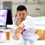 空手道成年男子形で準優勝　本、力尽くし悔いなし