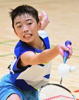 森（ｖａｍｏｓ）初の栄冠　県小学生バドミントン大会